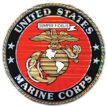 Decal-USMC 12"